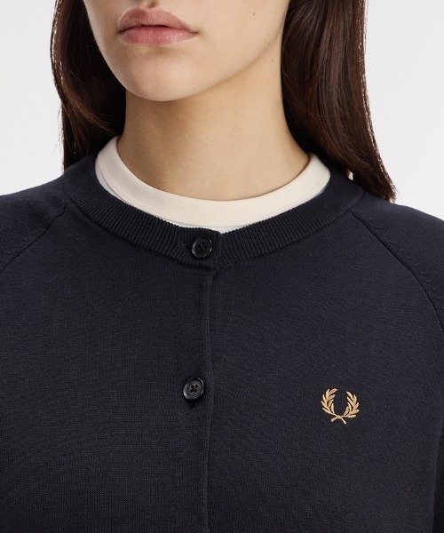 FRED PERRY（フレッドペリー） カーディガン Crew Neck Cardigan