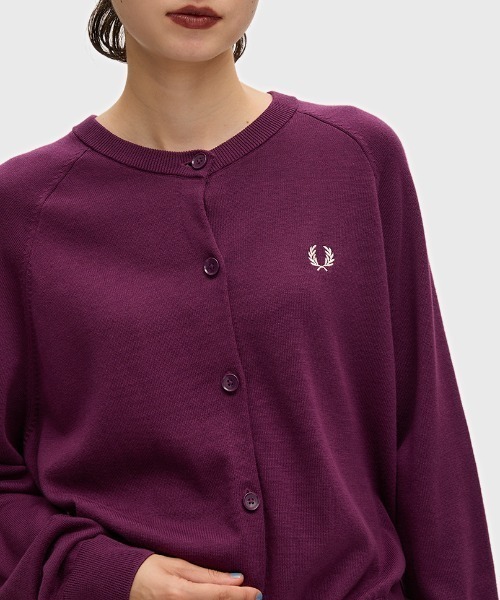 FRED PERRY（フレッドペリー） カーディガン Crew Neck Cardigan
