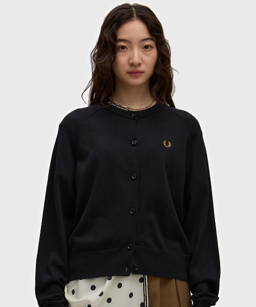 FRED PERRY（フレッドペリー） カーディガン Crew Neck Cardigan