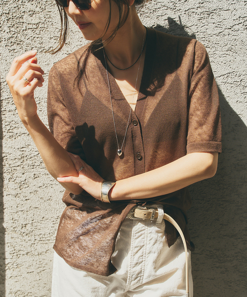 plage（プラージュ） カーディガン Sheer H/S カーディガン レディース
