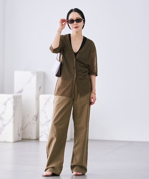 plage（プラージュ） カーディガン Sheer H/S カーディガン レディース