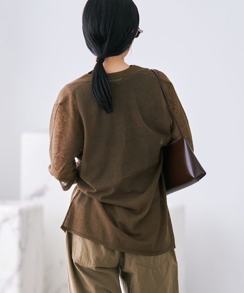 plage（プラージュ） カーディガン Sheer H/S カーディガン レディース