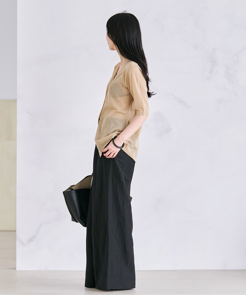 plage（プラージュ） カーディガン Sheer H/S カーディガン レディース