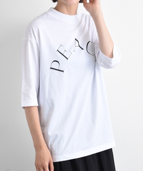 「INTERPLANET」 半袖Tシャツ FREE ホワイト レディース_画像3