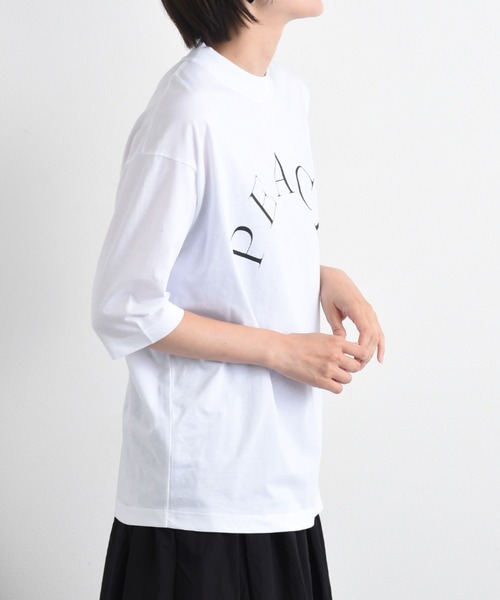 「INTERPLANET」 半袖Tシャツ FREE ホワイト レディース_画像5