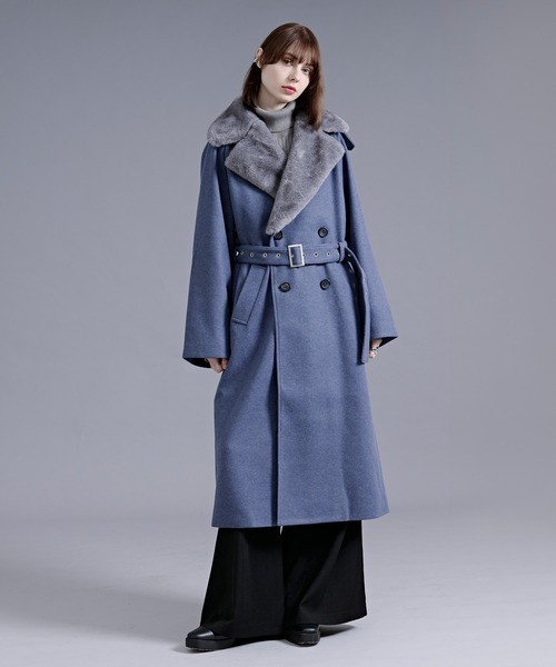 Ellno Loset（エルノロゼット） トレンチコート コート 2wayエリファー