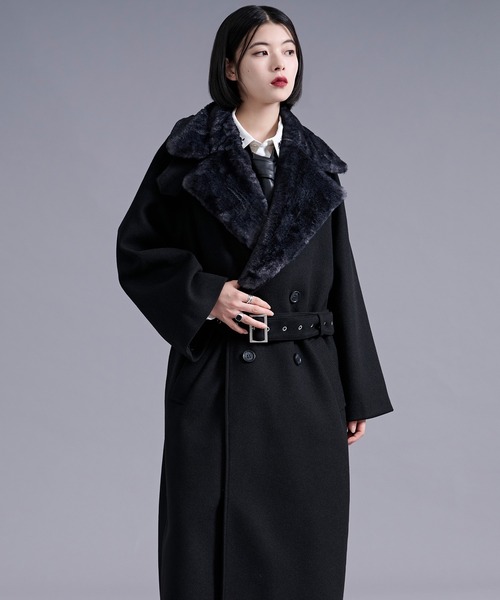 Ellno Loset（エルノロゼット） トレンチコート コート 2wayエリファー