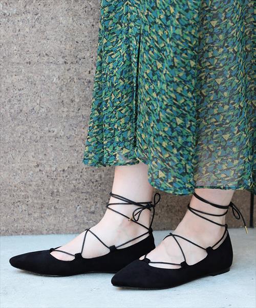 ADAM ET ROPE' シューズ バレエシューズ 【店舗限定】フラット