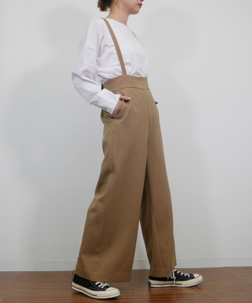 パンツ ハイウエスト サスペンダーパンツ :52834786:ZOZOTOWN Yahoo!店