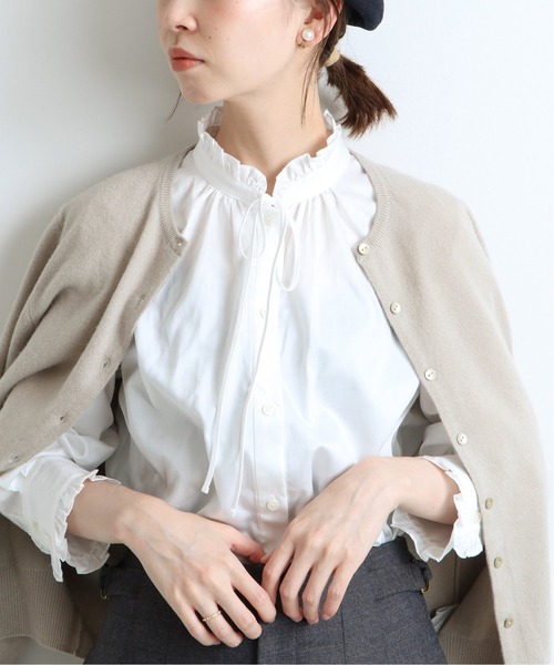 保証書付 シャツ ブラウス コットンフリルシャツブラウス Zozotown Paypayモール店 通販 Paypayモール 安いそれに目立つ Mobile Scotturb Com