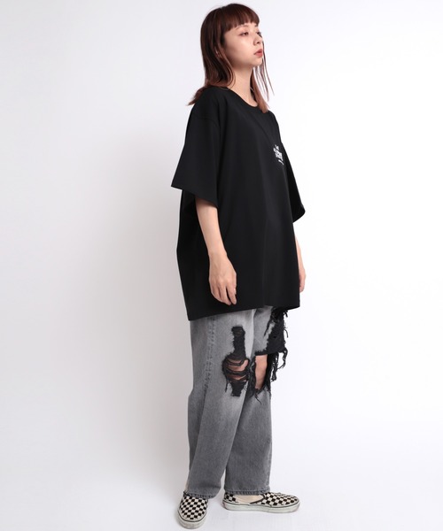 RNA ジーンズ デニム デニムパンツ R3856 ダメージストレート