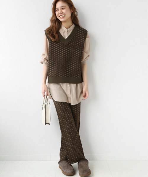 新品・未使用 JOURNAL STANDARD relume 夏用ニットパンツ JOURNAL STANDARD relume パンツ 「25AW新作」フルニードル