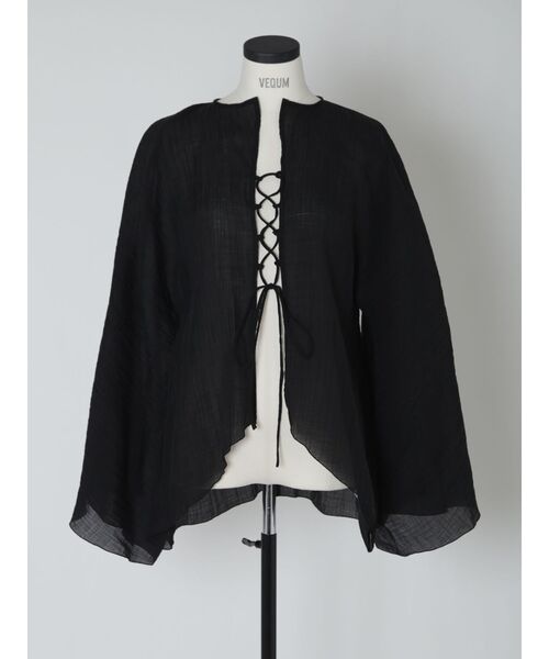 ブラウス シャツ 「VEQUM」SHEER BOXY SHIRT レディース VEQUM】SHEER BOXY SHIRT（シャツ/ブラウス）｜VEQUM（VEQUM）の