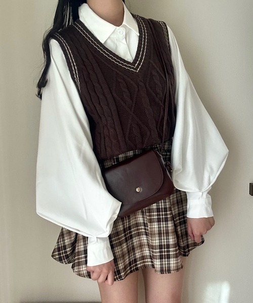 Cham. スカート チェックフレアスカート : ZOZOTOWN Yahoo!店