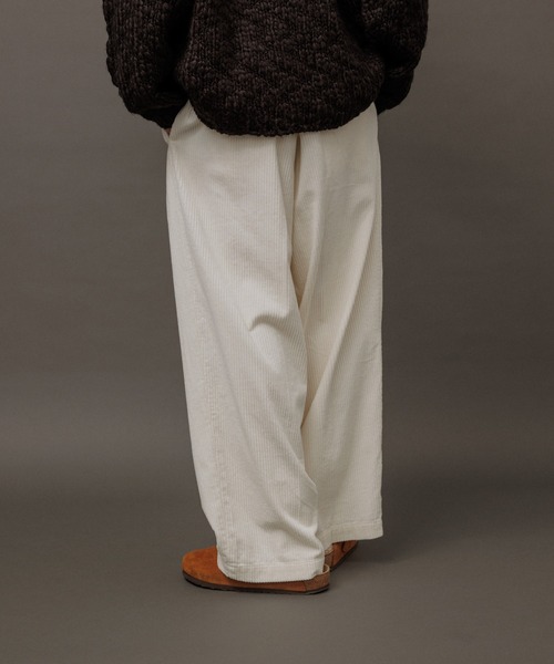 ADAM ET ROPE'(アダムエロペ) パンツ 「WEB限定」2タック ワイド ADAM ET ROPE'(アダムエロペ) パンツ 「WEB限定」2タック ワイド