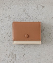 EFOLE（エフォル） 財布 バイカラー 三つ折り ミニ財布 レディース