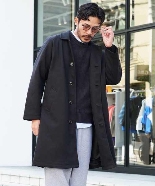 JIGGYS SHOP（ジギーズショップ） ステンカラーコート コート テック