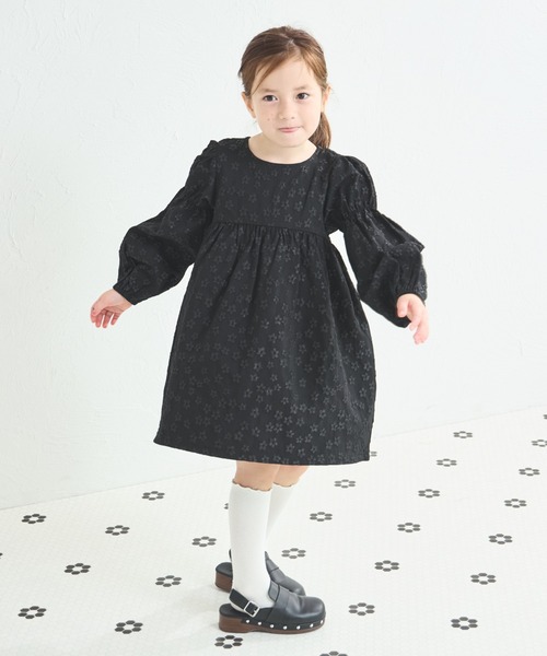 ハンドメイド子供服 ボリューミーなお袖の花柄ワンピース ハンドメイド子供服 ボリューミーなお袖の花柄ワンピース - メルカリ