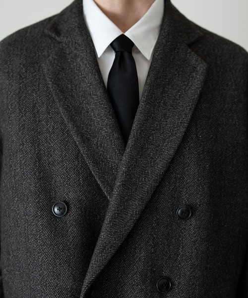 soerte ジャケット テーラードジャケット Oversized double-breasted