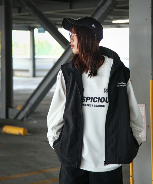 【 】Split Line Logo 長袖Tシャツ（送料込み） ZIP FIVE tシャツ 「ZIP FIVE」 袖 サイドライン ストレッチ