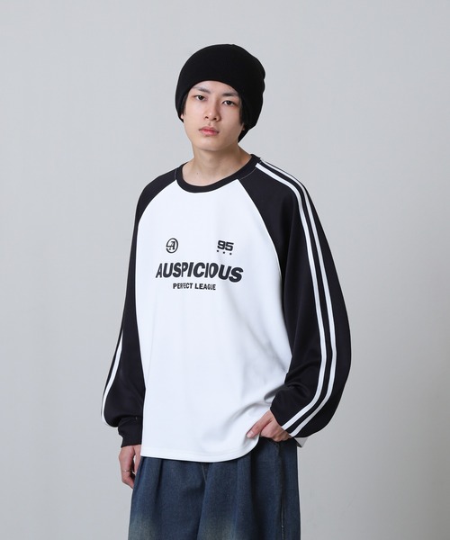 【 】Split Line Logo 長袖Tシャツ（送料込み） ZIP FIVE tシャツ 「ZIP FIVE」 袖 サイドライン ストレッチ