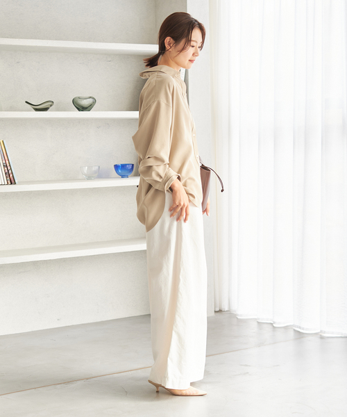 plage（プラージュ） シャツ ブラウス Peach シャツ レディース 