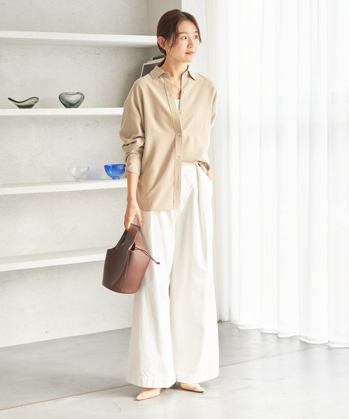 plage（プラージュ） シャツ ブラウス Peach シャツ レディース
