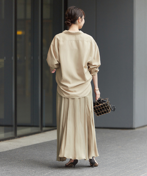 plage（プラージュ） シャツ ブラウス Peach シャツ レディース