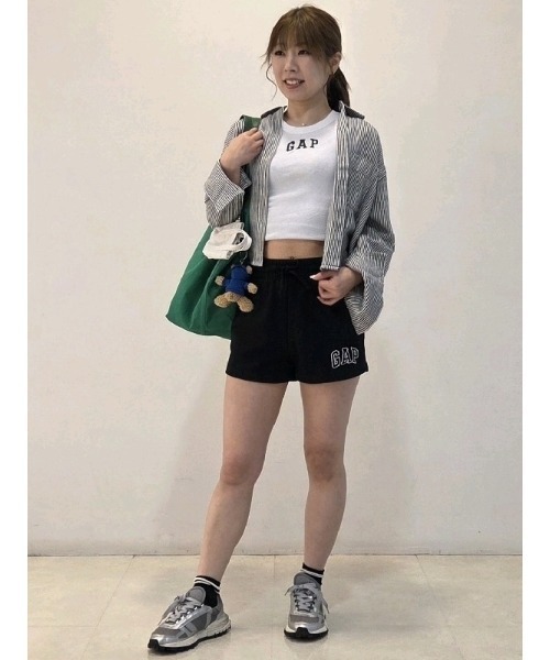 GAP（ギャップ） パンツ GAPロゴ ショートパンツ（WOMENS) レディース