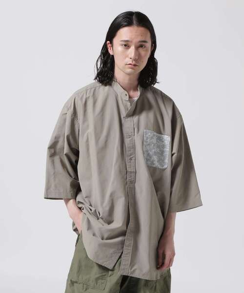トップス BURLAP OUTFITTERS 3/4 B.C SHIRT M size BURLAP OUTFITTER 【バーラップアウトフィッター】 - 3/4 B.C.