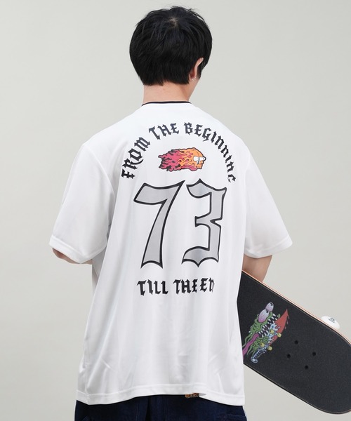 SANTACRUZ サンタクルーズ レディース 半袖 Tシャツ ゲームシャツ ワッペン ムラサキスポーツ限定 502242431 SANTA CRUZ SANTACRUZ サンタクルーズ レディース 半袖 Tシャツ