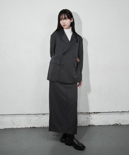 theory セオリー　スーツ　スカート　ピンストライプ スカート ピンストライプIラインスカート : ZOZOTOWN Yahoo!店 - 通販