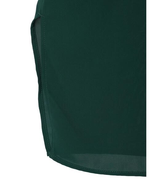Green Parks シャツワンピース SET2点 合皮ベルト+ミディシャツ