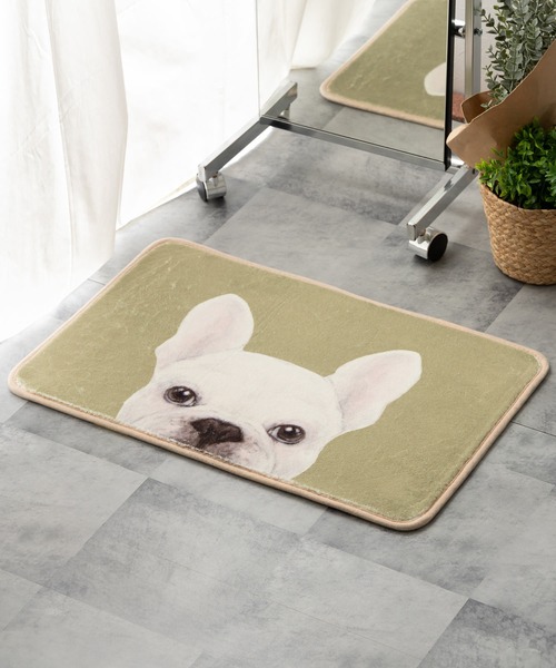Jubilee（ジュビリー） ラグ ラグマット もこもこ起毛 犬・猫デザイン