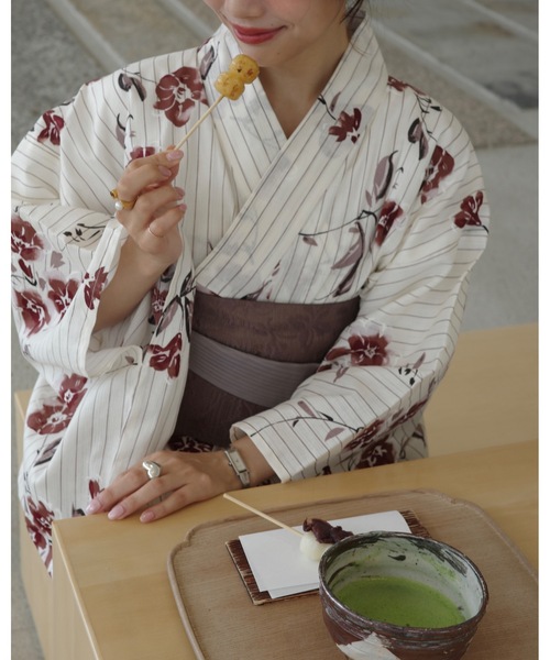 1人で着れる浴衣セット No.8 楽天市場】一人で簡単に着られる浴衣♪ セパレート 浴衣