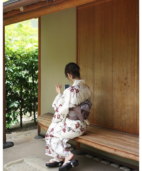 jumelle 浴衣 「4点セット」1人で着られる浴衣 - jm suisai
