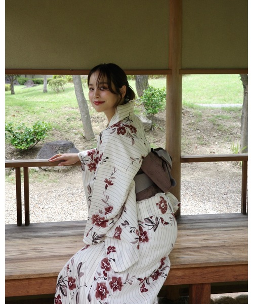 jumelle 浴衣 「4点セット」1人で着られる浴衣 - jm suisai