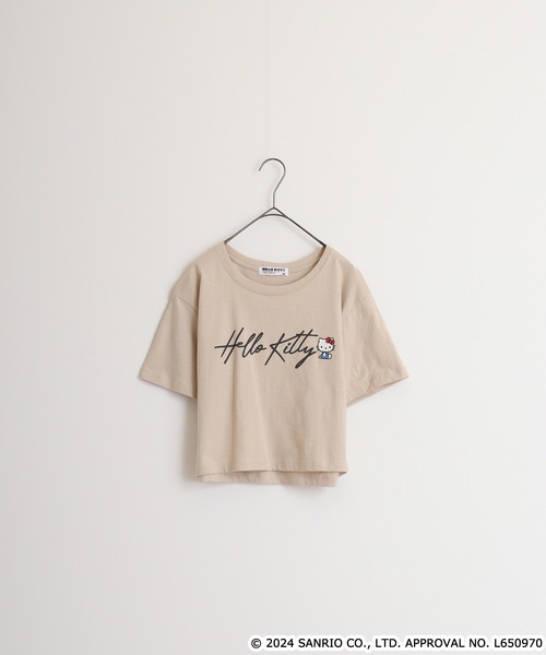 sanrio tシャツ サンリオキャラクターズ ワイド巾ショート丈T