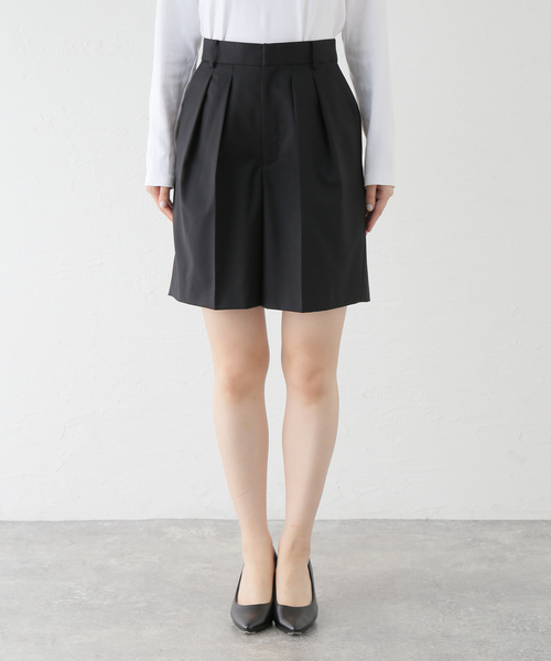 plage パンツ SOFT WOOL ショートパンツ レディース : ZOZOTOWN