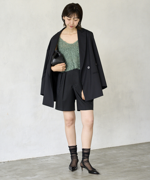 plage パンツ SOFT WOOL ショートパンツ レディース : ZOZOTOWN
