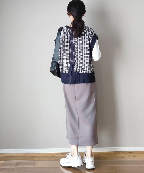 ikka（イッカ） ニット セーター 「ロンTセット」ニットベスト