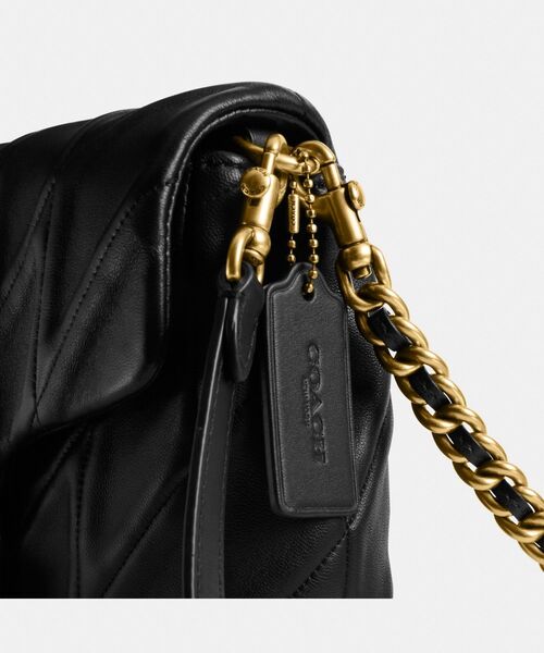 COACH コーチ タイムズ スクエアタビー ショルダーバッグ ブラック COACH（コーチ） ショルダーバッグ バッグ タイムズ スクエア タビー