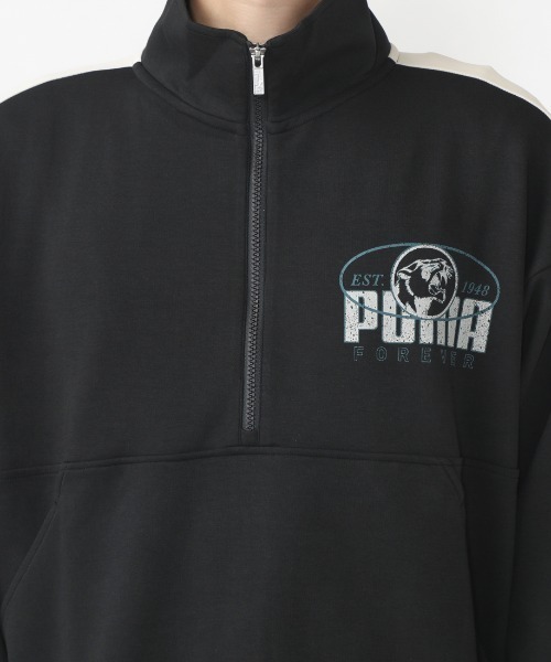 PUMA ハーフジップジャージ 上下Mサイズ PUMA（プーマ） PUMA CORE HERITAGE MX トラックハーフジッププル