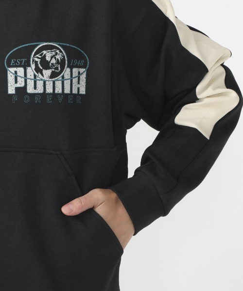 PUMA（プーマ） PUMA CORE HERITAGE MX トラックハーフジッププル