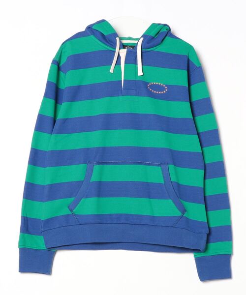 AFB BORDER HOODIEパーカー　L AFB パーカー AFB/エーエフビー/BORDER HOODIE メンズ