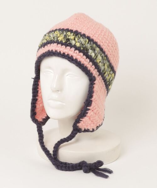 ニット帽 ニットキャップ レディース 「HIKA」ボヘミアンニットCAP