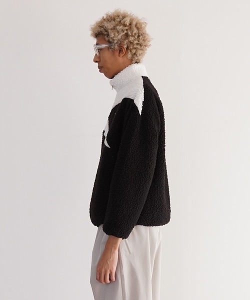 PR01. ブルゾン アウター Reebok ベクターフリースJK メンズ