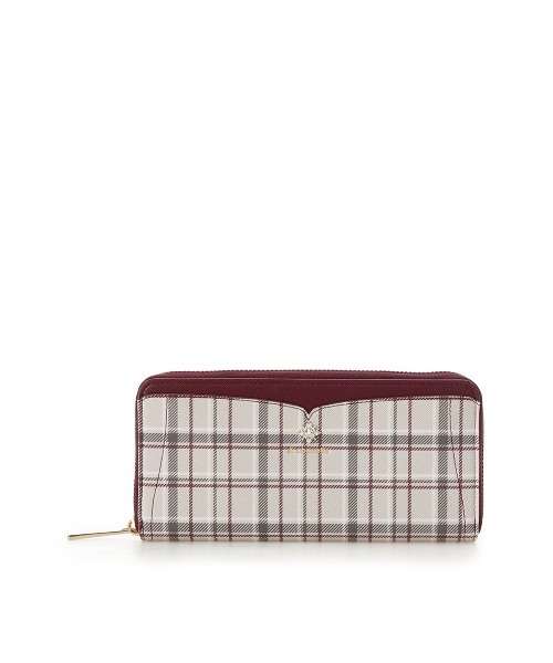 & chouette（アンドシュエット） 財布 オリジナルチェック ビジュー