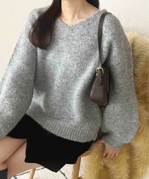 apres jour アプレジュール ニット セーター apres jour clair 袖ボリュームニット ZOZOTOWN限定アイテム レディース ZOZOTOWN Yahoo 店 - 通販 - Yahoo ショッピング
