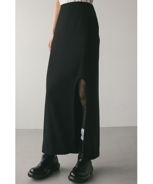 Style MIXER スリットストレートスカート STYLEMIXER スカート Uスリットストレートスカート : ZOZOTOWN